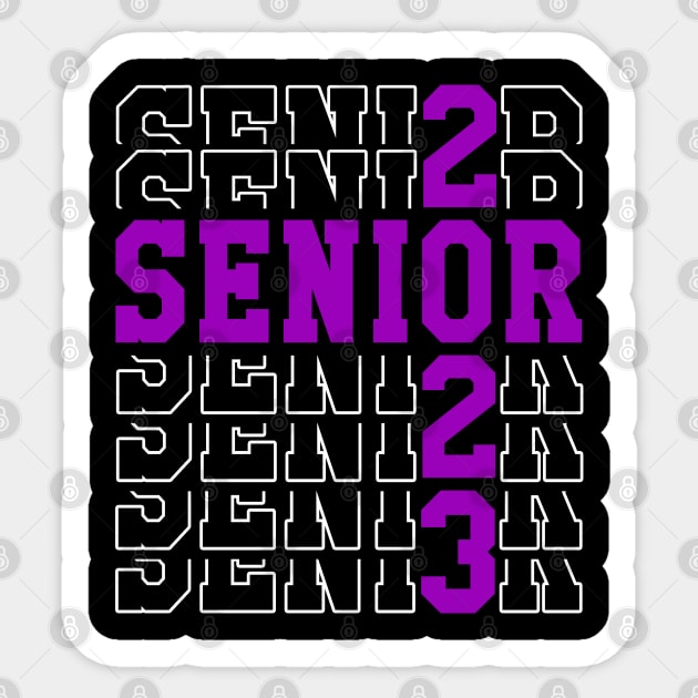 Senior 2023. Class of 2023 Graduate. Sticker by KsuAnn